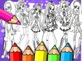 Joc Monster High Coloring Book