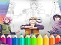 Joc Naruto Shippuden Coloring Book 