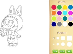 Joc Chibi Labubu Coloring Book for Kids