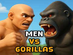 Joc Men Vs Gorillas