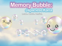 Joc Memory Bubble: Japanese Kana