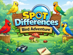 Joc Spot Differences Bird Adventure